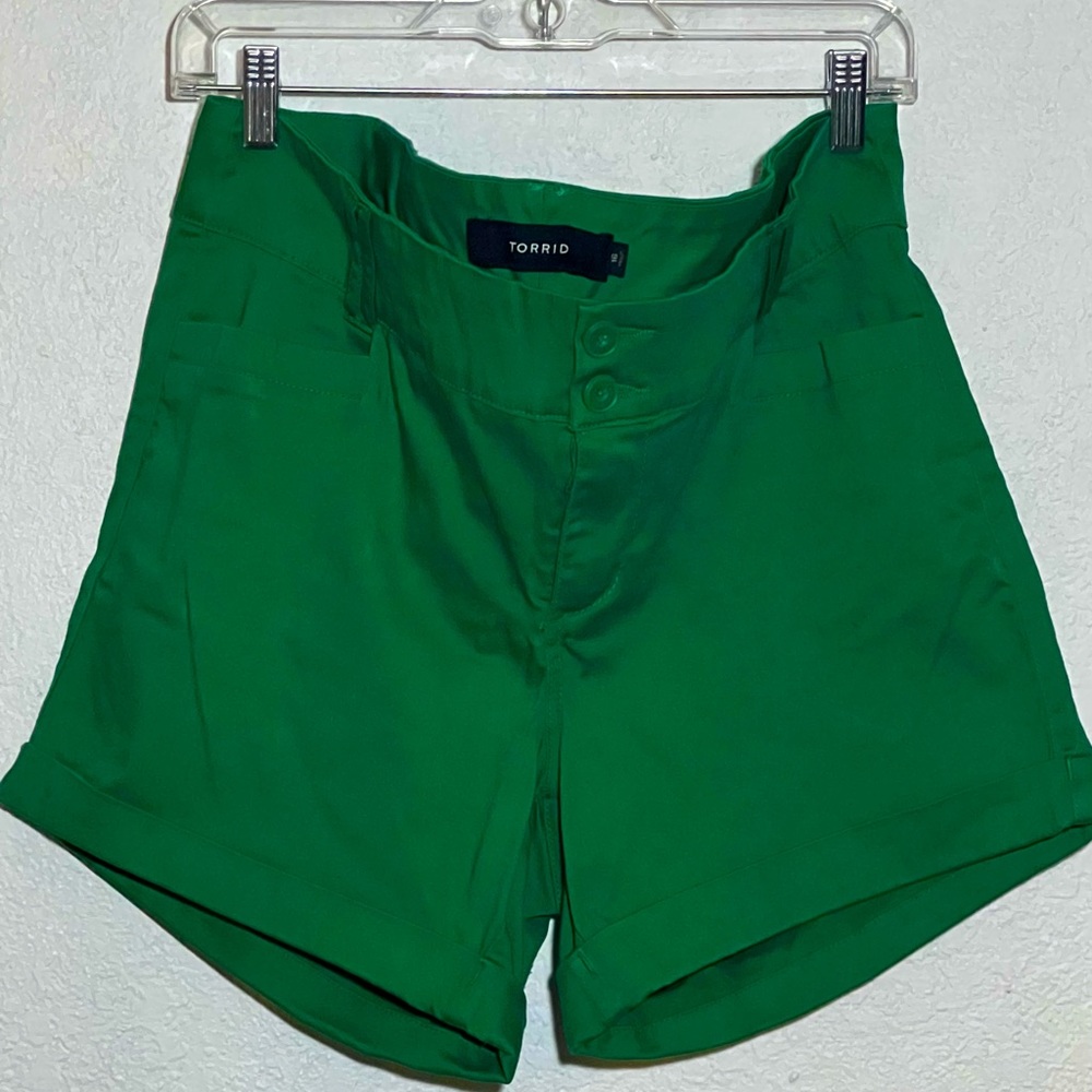 TORRID Cotton Twill Shorts
